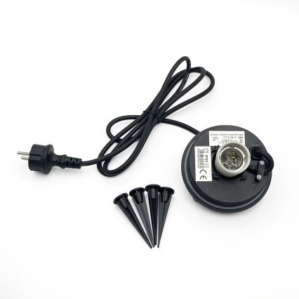 Venkovní dekorační svítidlo LUMISTONE 1xE27/15W/230V IP65 pr. 31,8 cm