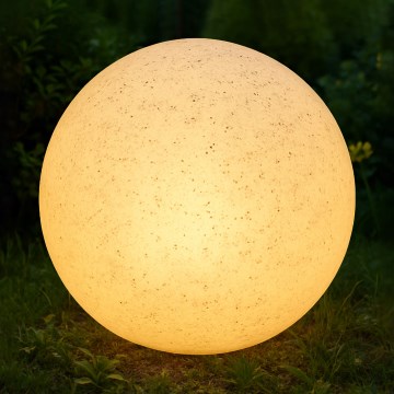 Venkovní dekorační svítidlo LUMISTONE 1xE27/15W/230V IP65 pr. 38 cm