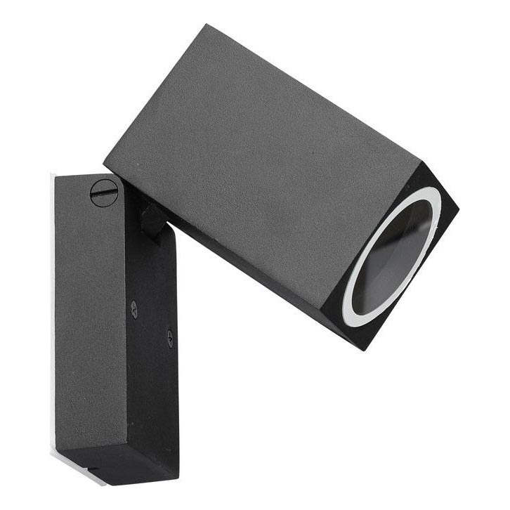 Venkovní flexibilní nástěnné svítidlo 1xGU10/35W/230V IP44 černá