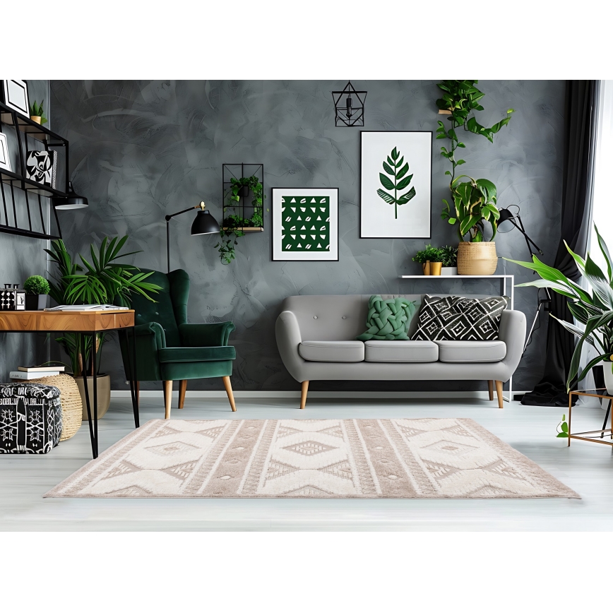 Venkovní koberec CHIARA 80x150 cm béžová