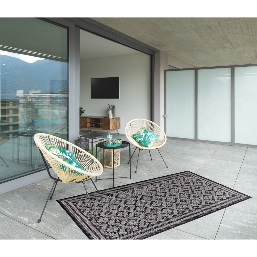 Venkovní koberec EXPRESS NEW OUTDOOR 120x160 cm antracit