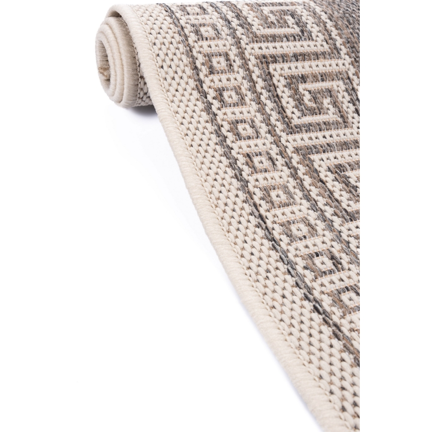 Venkovní koberec EXPRESS NEW OUTDOOR 120x160 cm šedá/béžová