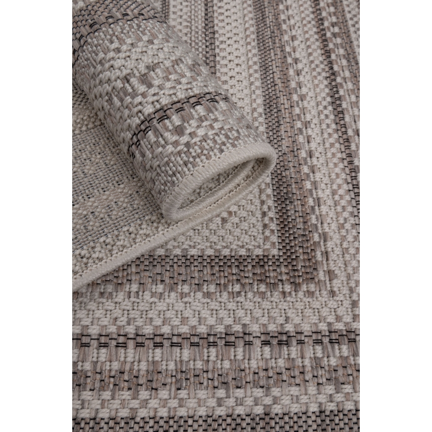 Venkovní koberec ORIA 160x220 cm šedá