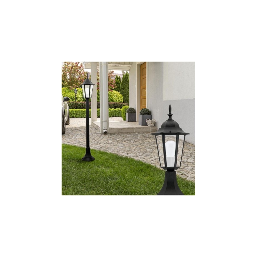 Venkovní lampa 1xE27/20W/230V IP43 96,5 cm černá