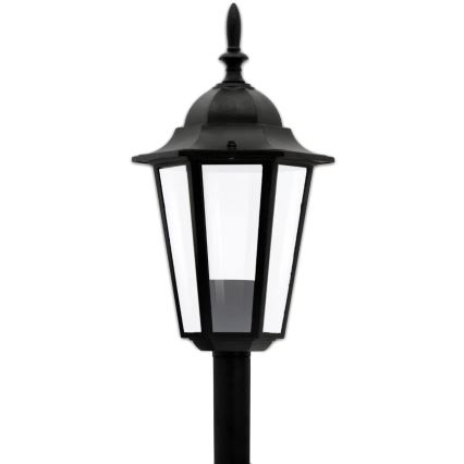 Venkovní lampa 1xE27/20W/230V IP43 96,5 cm černá