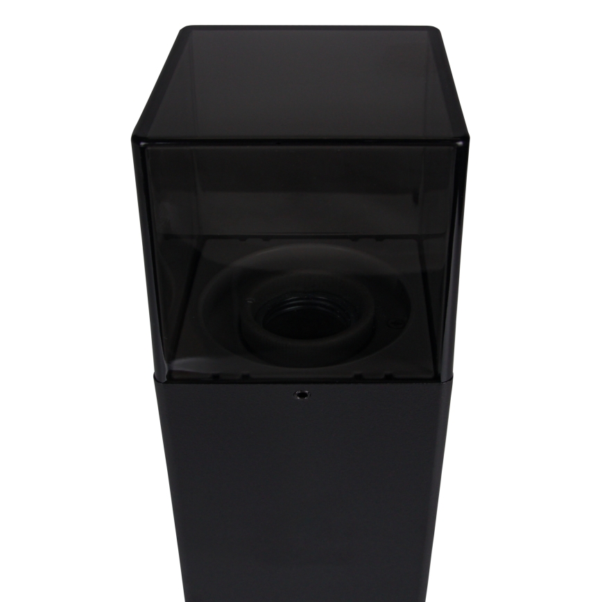 Venkovní lampa 1xE27/40W/230V IP44 80 cm černá/kouřová