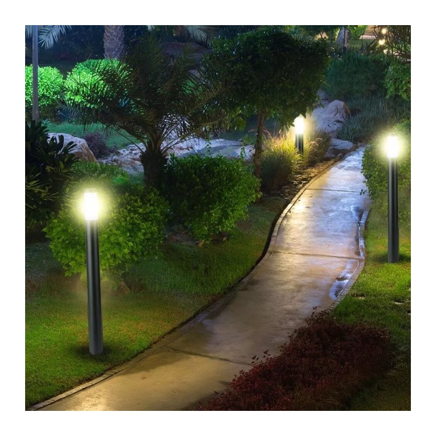 Venkovní lampa 1xE27/60W/230V IP44 110cm černá