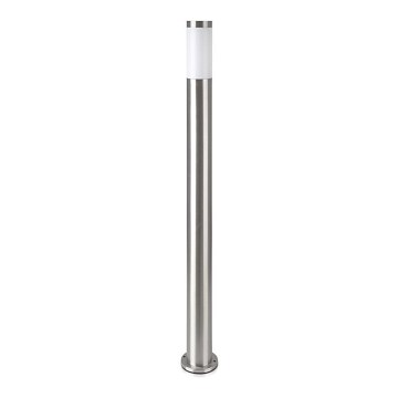 Venkovní lampa 1xE27/60W/230V IP44 110cm matný chrom