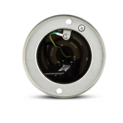 Venkovní lampa 1xE27/60W/230V IP44 80cm matný chrom