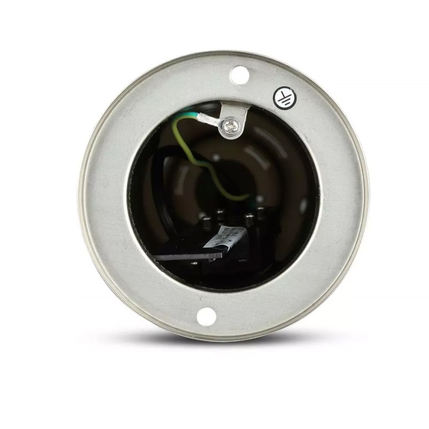 Venkovní lampa 1xE27/60W/230V IP44 80cm matný chrom