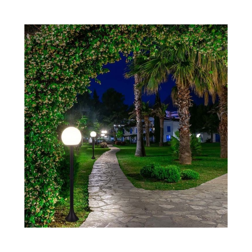 Venkovní lampa 1xE27/60W/230V IP44 97 cm černá
