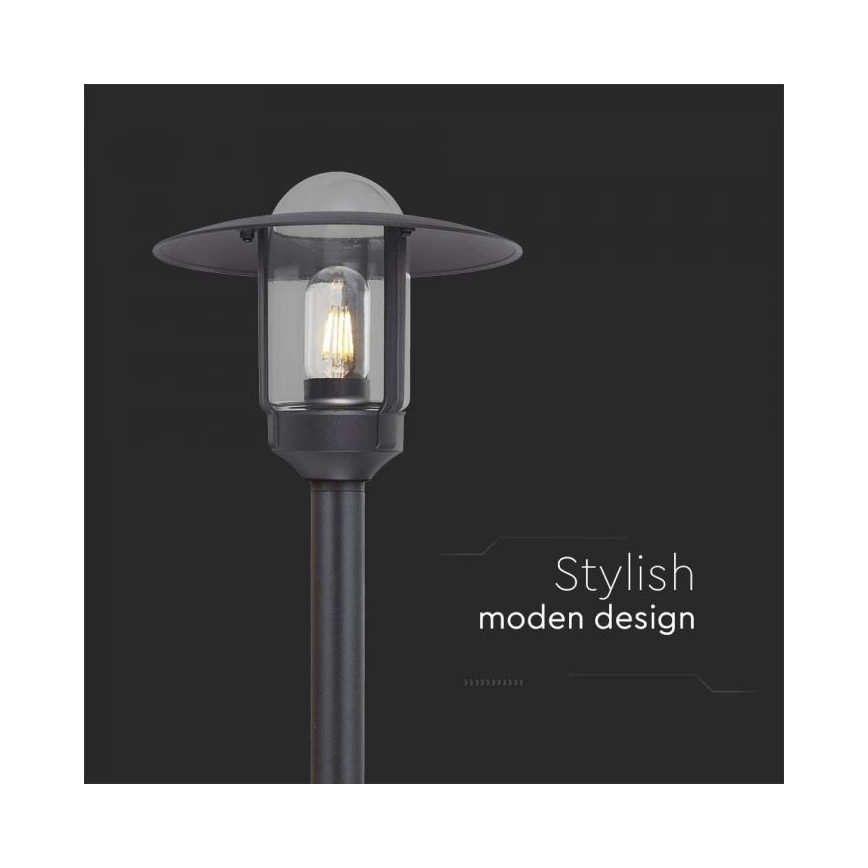Venkovní  lampa 1xE27/60W/230V IP44 černá