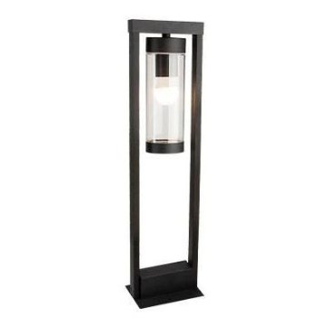 Venkovní lampa 1xE27/60W/230V IP44 černá/kouřová hnědá