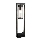 Venkovní lampa 1xE27/60W/230V IP44 černá/kouřová hnědá