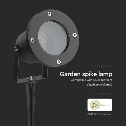 Venkovní lampa 1xGU10/35W/230V IP65