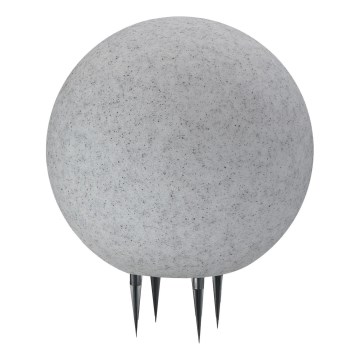 Venkovní lampa ARGENTO 1xE27/15W/230V pr. 30 cm IP65 šedá