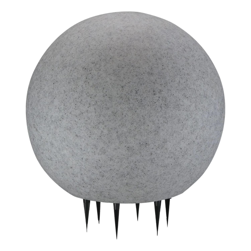 Venkovní lampa ARGENTO 1xE27/15W/230V pr. 40 cm IP65 šedá