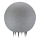Venkovní lampa ARGENTO 1xE27/15W/230V pr. 40 cm IP65 šedá