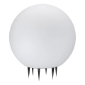 Venkovní lampa ARGENTO 1xE27/15W/230V pr. 50 cm IP65 bílá