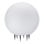 Venkovní lampa ARGENTO 1xE27/15W/230V pr. 50 cm IP65 bílá