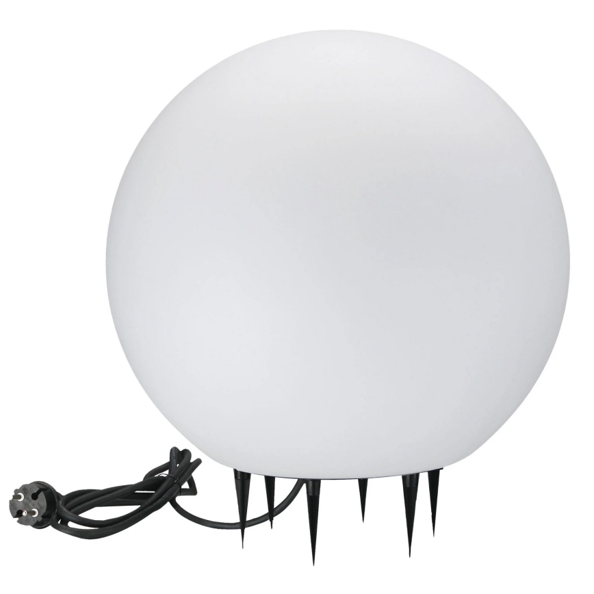 Venkovní lampa ARGENTO 1xE27/15W/230V pr. 50 cm IP65 bílá