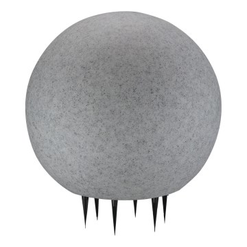 Venkovní lampa ARGENTO 1xE27/15W/230V pr. 50 cm IP65 šedá