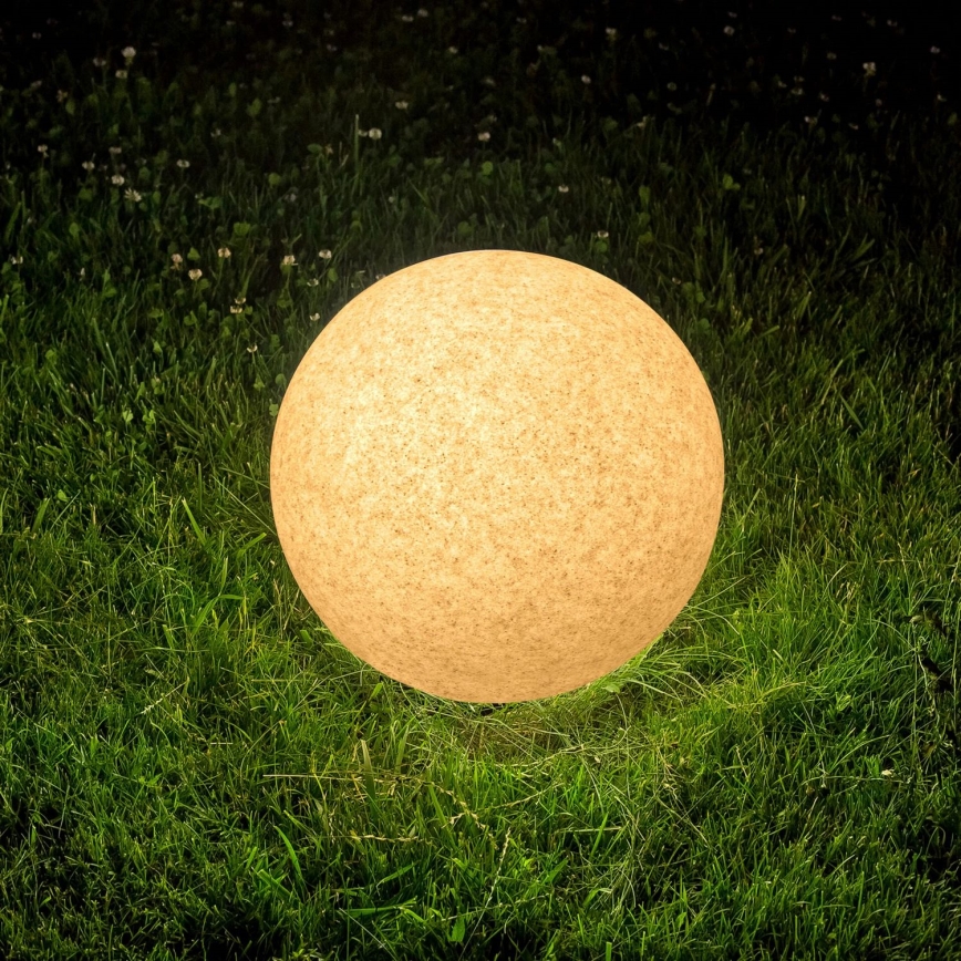 Venkovní lampa ARGENTO 1xE27/15W/230V pr. 50 cm IP65 šedá
