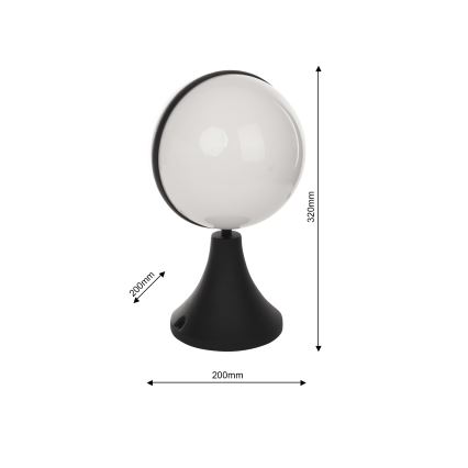 Venkovní lampa CIRCULO 1xE27/40W/230V IP44