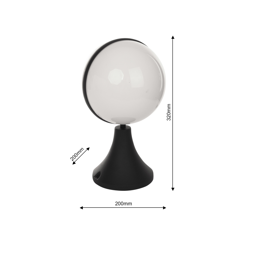 Venkovní lampa CIRCULO 1xE27/40W/230V IP44