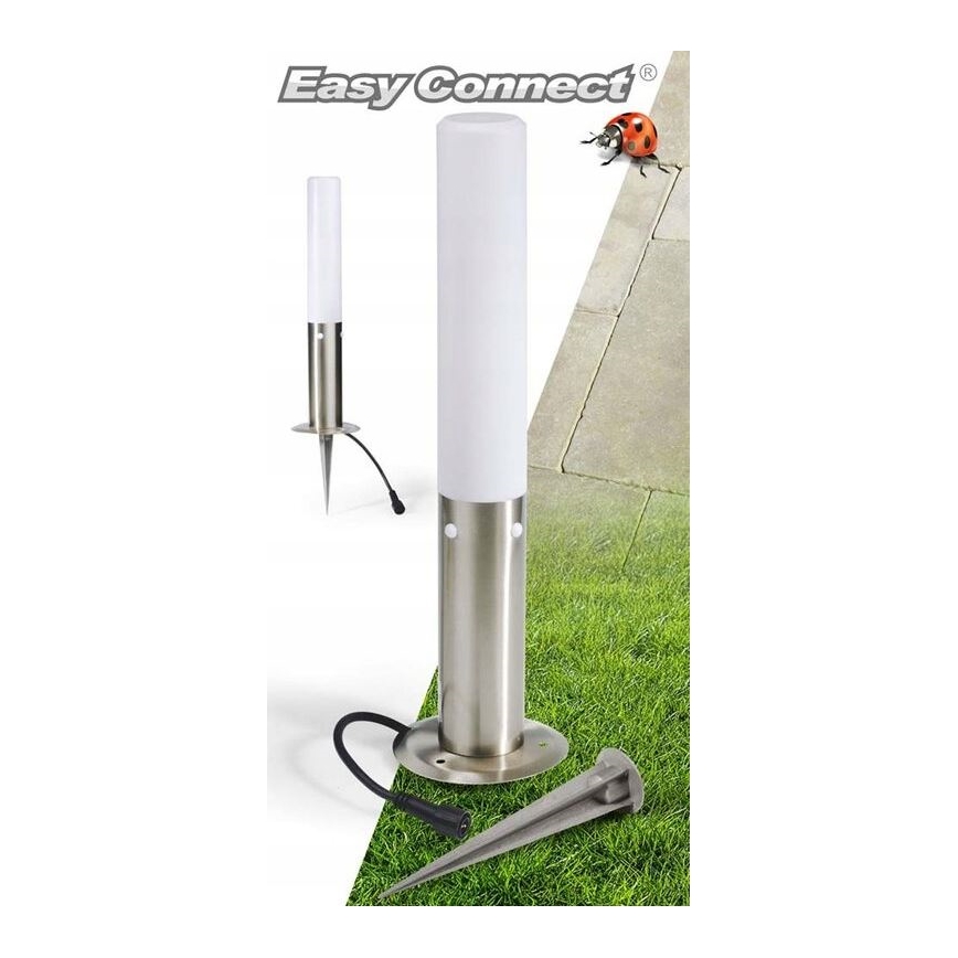 Venkovní lampa EASY CONNECT 1xE27/20W/230V IP44 nerez