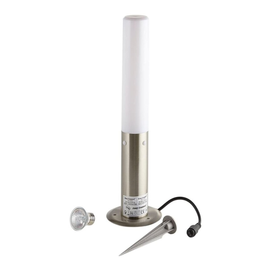 Venkovní lampa EASY CONNECT 1xE27/20W/230V IP44 nerez
