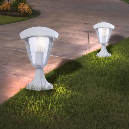 Venkovní lampa FOX 1xE27/40W/230V IP44 bílá