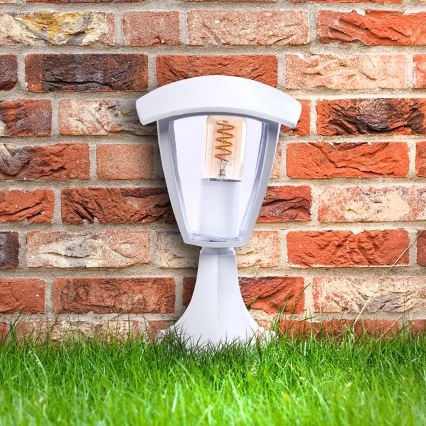 Venkovní lampa FOX 1xE27/40W/230V IP44 bílá
