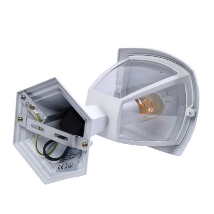 Venkovní lampa FOX 1xE27/40W/230V IP44 bílá