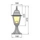 Venkovní lampa GARDEN 1xE27/100W/230V IP44 47 cm bílá