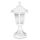 Venkovní lampa GARDEN 1xE27/60W/230V IP44 40,5 cm bílá