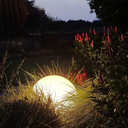 Venkovní lampa GLOBO 1xE27/60W/230V pr. 30 cm IP44