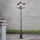 Venkovní lampa KENZO 3xE27/100W/230V IP44 bronz/patina