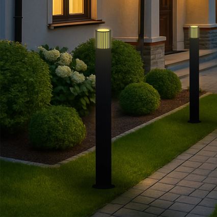 Venkovní lampa KUUSAMO 1xE27/20W/230V 74 cm IP54 antracit