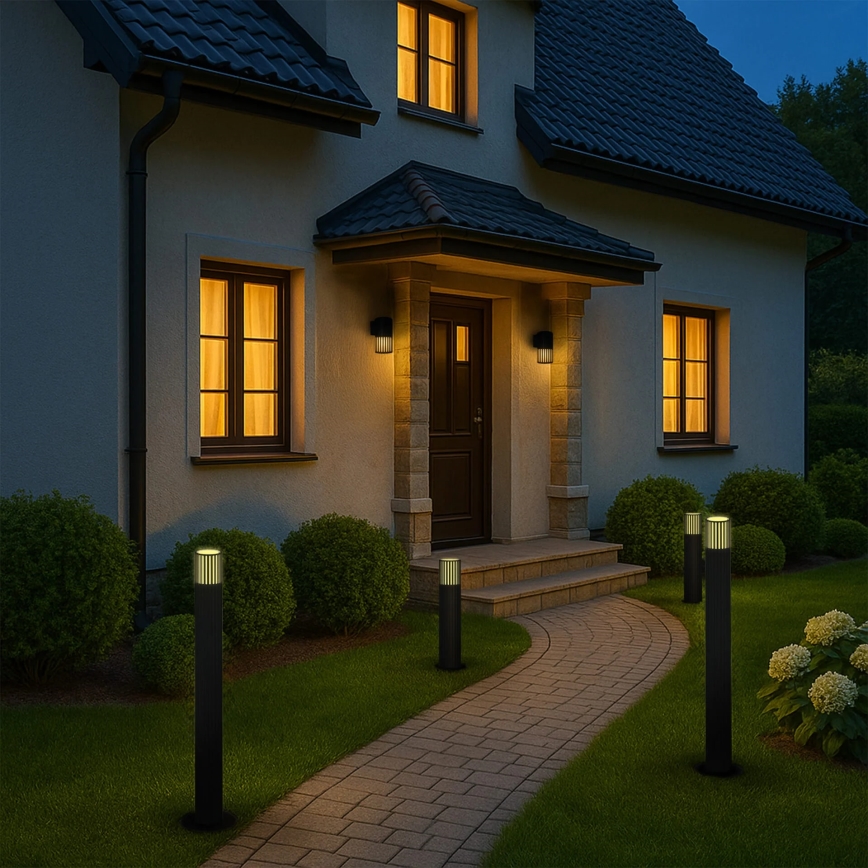 Venkovní lampa KUUSAMO 1xE27/20W/230V 74 cm IP54 antracit