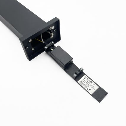 Venkovní lampa LANTHEA 1xGU10/11W/230V IP44 50 cm černá