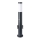 Venkovní lampa se senzorem a 2 zásuvkami SCHUKO 1xE27/60W/230V IP44 60cm antracit