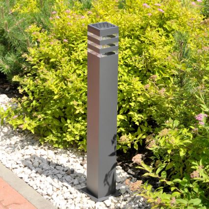 Venkovní lampa TEKSAS 1xE27/12W/230V IP44 74 cm grafit