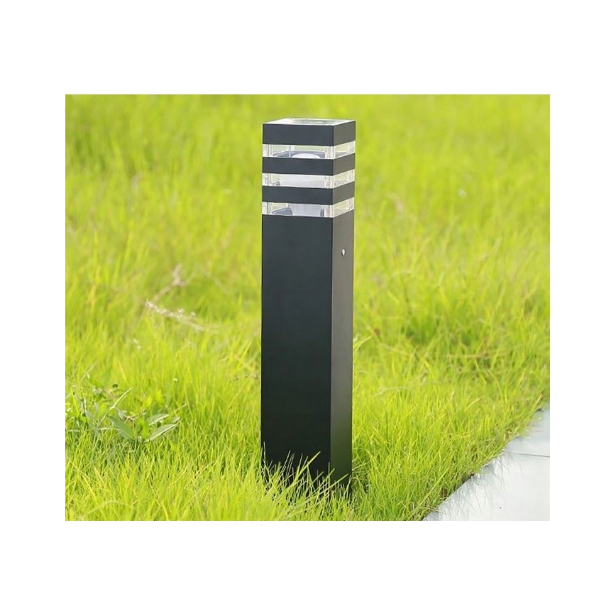 Venkovní lampa TEKSAS 1xE27/12W/230V IP44 74 cm grafit
