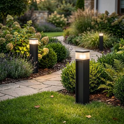 Venkovní lampa VESPER 1xG9/5W/230V IP44 50 cm černá