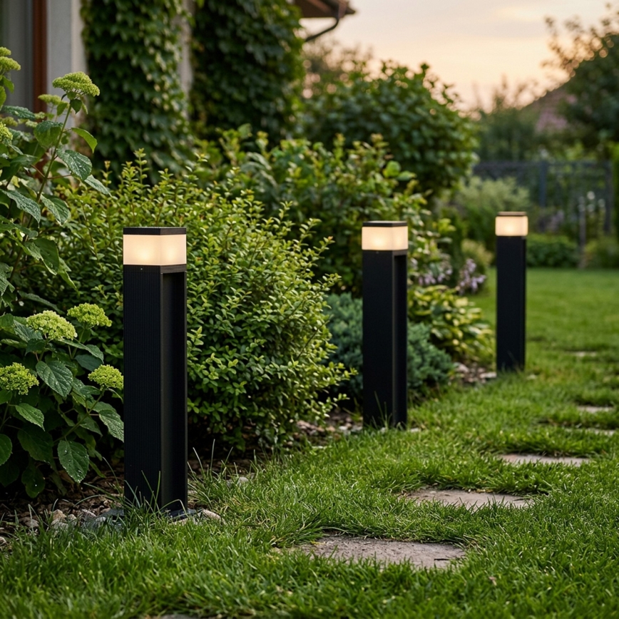 Venkovní lampa VESPER 1xG9/5W/230V IP44 50 cm černá