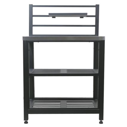 Venkovní modul stůl 80x47x123 cm černá/nerez