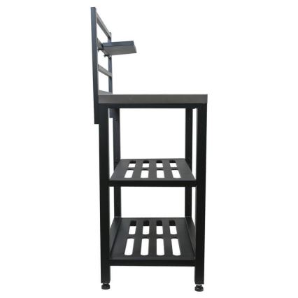 Venkovní modul stůl 80x47x123 cm černá/nerez