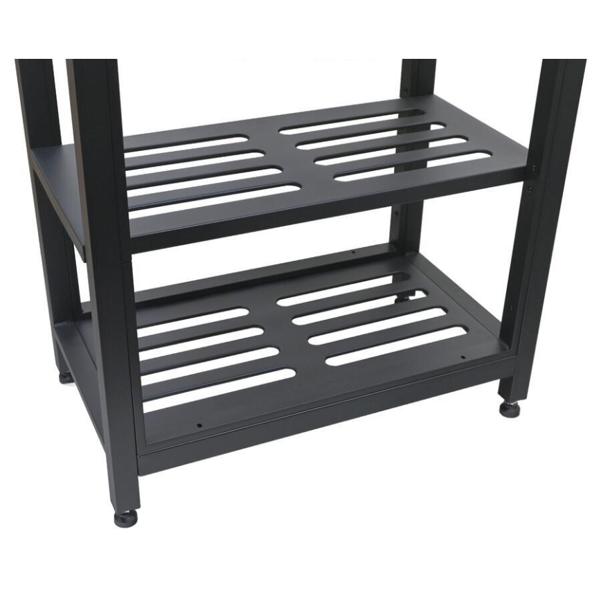 Venkovní modul stůl 80x47x123 cm černá/nerez