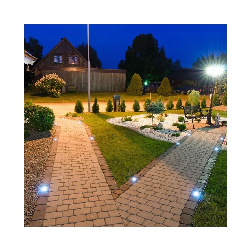 Venkovní nájezdové svítidlo 1xGU10/35W/230V IP67